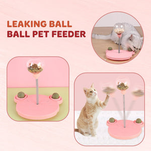 Leaking Treats Ball Pet Feeder Toy