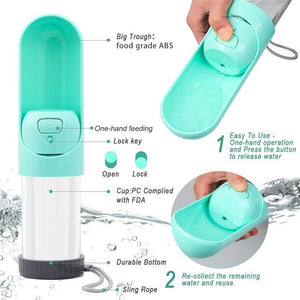 Portable Pet Dog Water Bottle